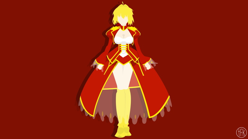 绝美1080P壁纸！FateEXTRA英灵尼禄高清壁纸合集