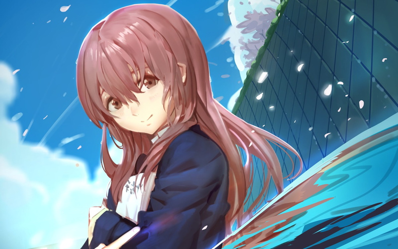 声之形西宫硝子1080P动漫壁纸