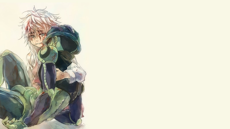 全职猎人壁纸合集 简约纯白背景高清图