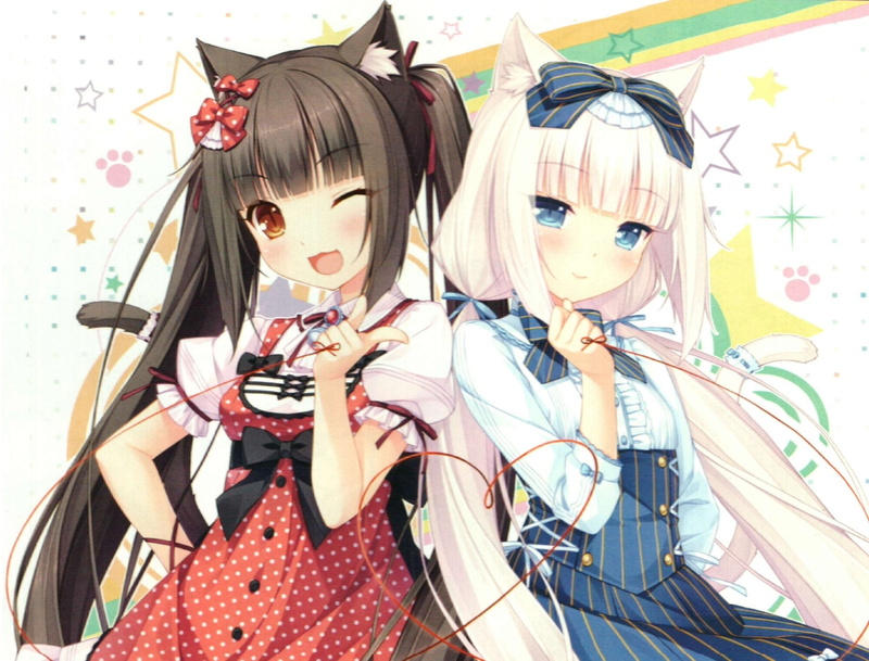 nekopara猫娘姐妹壁纸合集！1080P高清版