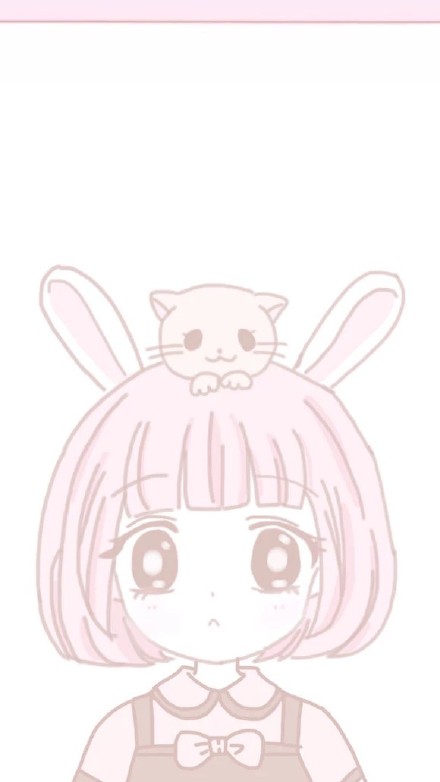 超治愈！一组软乎乎的可爱动漫风壁纸