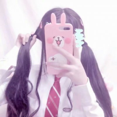 9张高清可爱双马尾女生QQ头像合集
