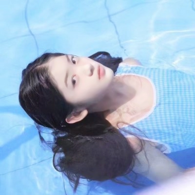 36张高清蓝色系个性女生头像 氛围感拉满