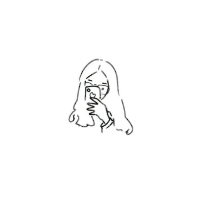 19张软萌动漫女生简笔画头像 适合当头像用