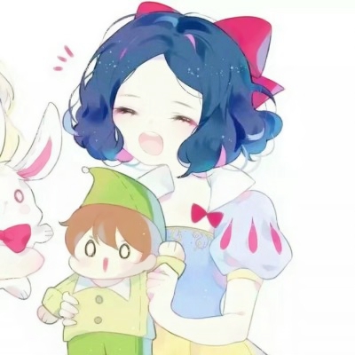 卡通闺蜜头像一左一右！30张高清可爱一人一张的配对头像来了