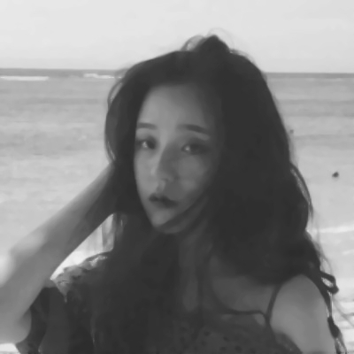 女生专属黑白微信头像 11张合集