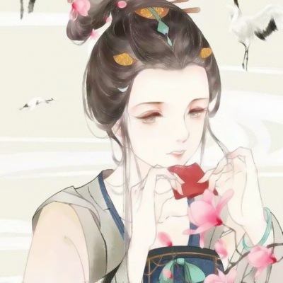 16张高清高冷古风动漫女生头像合集