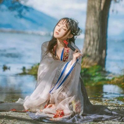 12张无水印高清真人古风女生头像合集