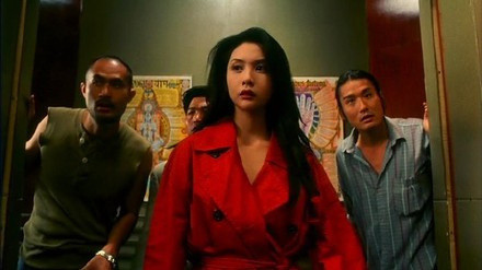 邱淑贞红衣名场面表情包合集