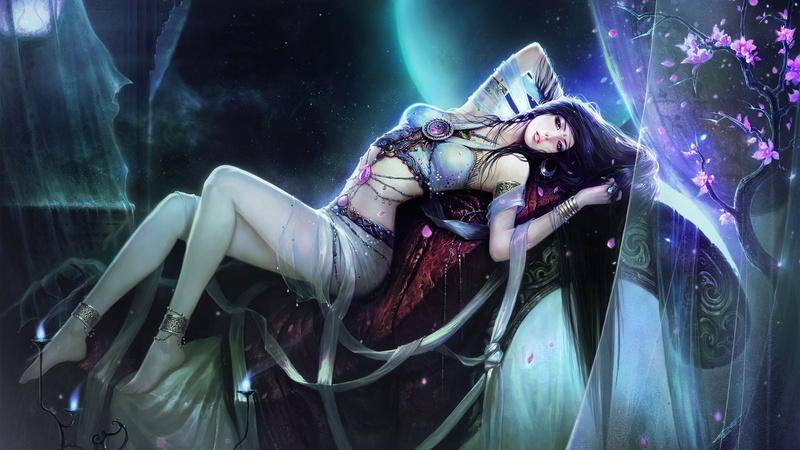 绝美的二次元幻想少女壁纸合集