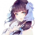 12张高清唯美古风女生动漫头像 超适合当头像用