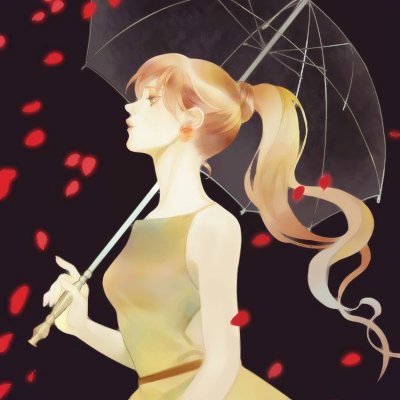 17张高清好看的高冷长发二次元女生头像