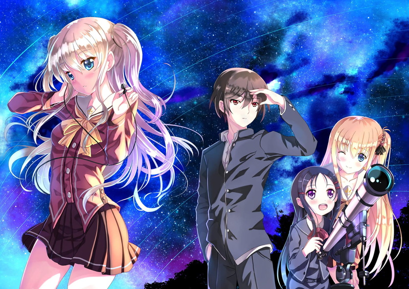 深夜氛围感拉满的二次元少女壁纸合集