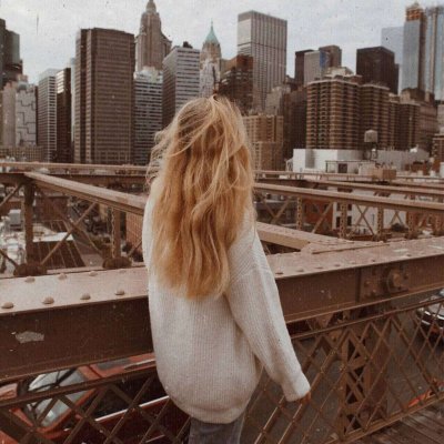 高清好看的欧美女生背影头像 共6张