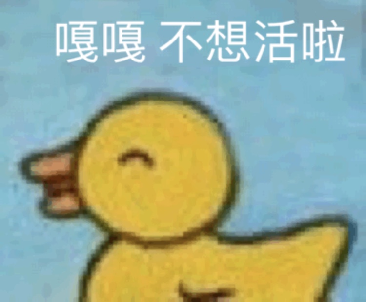 超火小黄鸭嘎嘎表情包合集