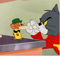 聊天斗图别愁！这套猫和老鼠动图表情包太好用了