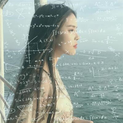 22张高清霸气女生QQ头像 搭配数学公式超有范儿