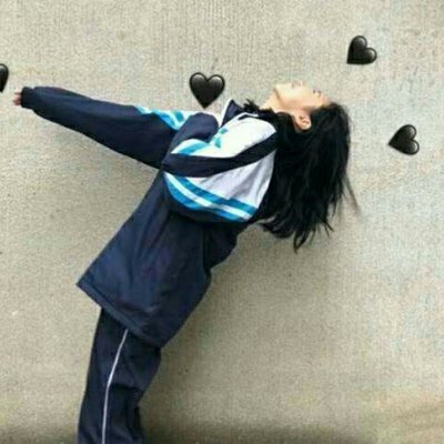 超甜！biu发射爱心的闺蜜头像合集 20张高清无水印