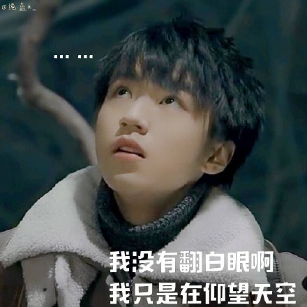 《天坑鹰猎》王俊凯表情包合集