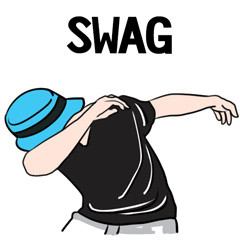 这组swag表情包超适合当头像！