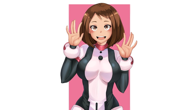 《我的英雄学院》丽日御茶子 高清壁纸合集