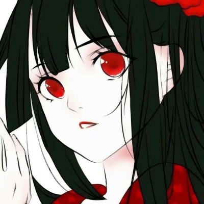 20张高清二次元黑化女生头像 氛围感拉满