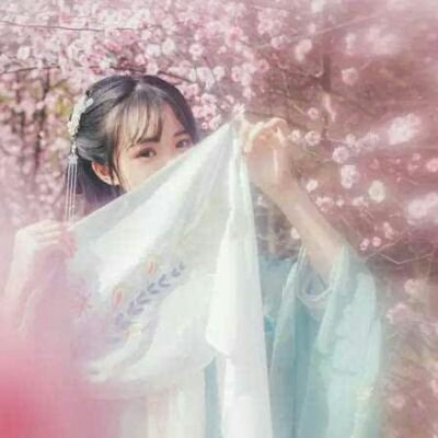 25张高清古风真人女头 小清新中国风女生头像