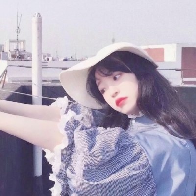 36张高清蓝色系个性女生头像 氛围感拉满