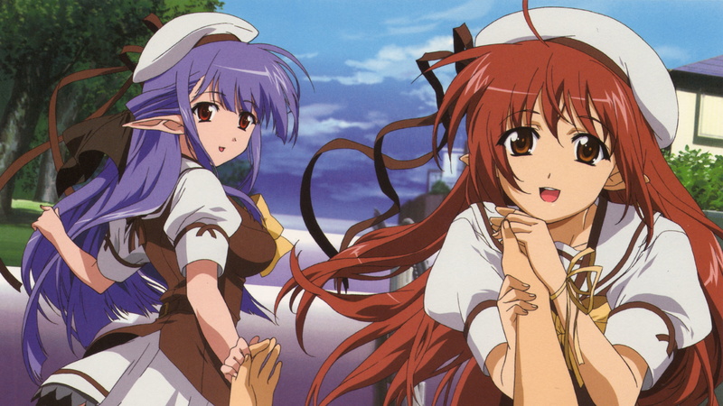 好看的《SHUFFLE!》动漫壁纸！莉希安萨斯、奈莉奈高清壁纸合集