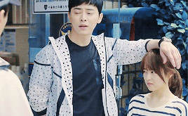 韩剧里的甜系最萌身高差情侣动图