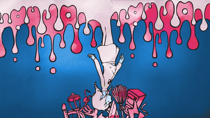 《梦日记》主角少女 炫彩高清动漫壁纸