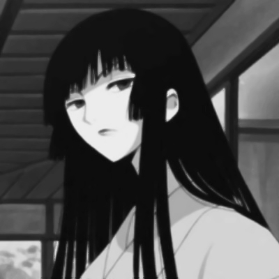 6张高清黑白丧系动漫女头 氛围感拉满的女生头像合集