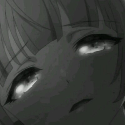 黑白丧系女生动漫头像合集 30张高清QQ头像素材