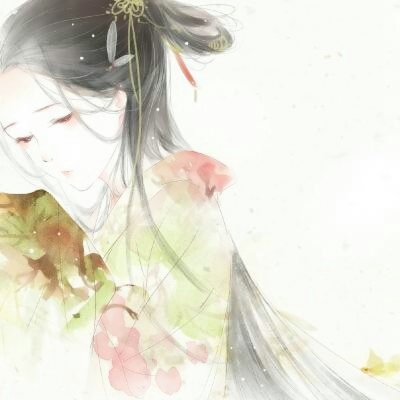 17张高清好看的女生古风动漫手绘头像