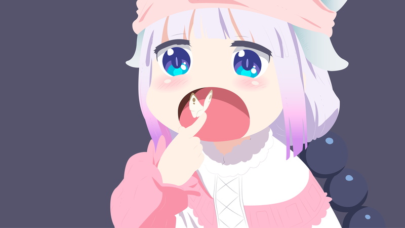 8K超清壁纸！小林家的龙女仆神奈神威来啦