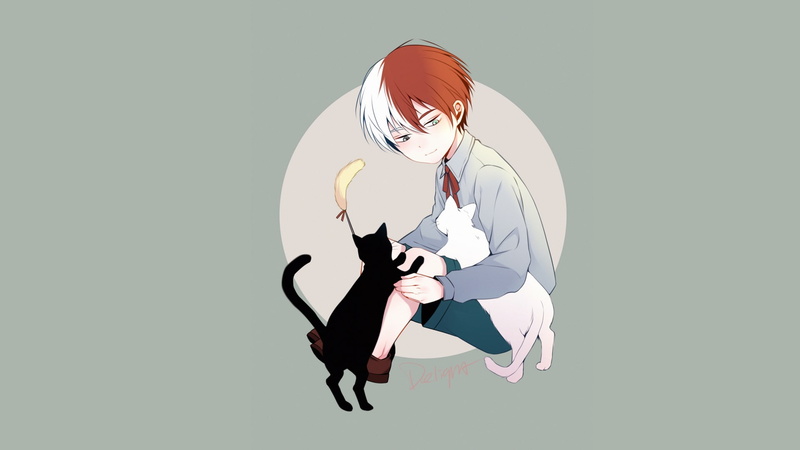 我的英雄学院 轰焦冻1080P高清动漫壁纸