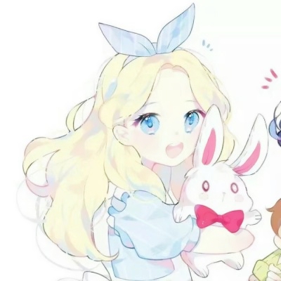 卡通闺蜜头像一左一右！30张高清可爱一人一张的配对头像来了