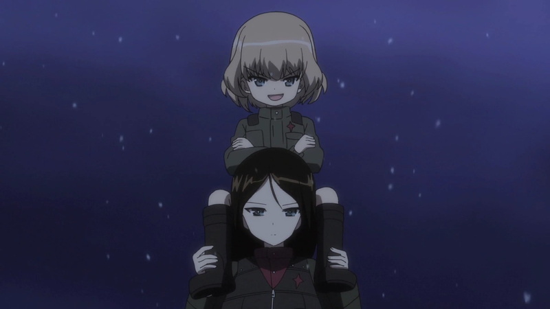 少女与战车 逸见艾丽卡 短发动漫少女 高清手机壁纸