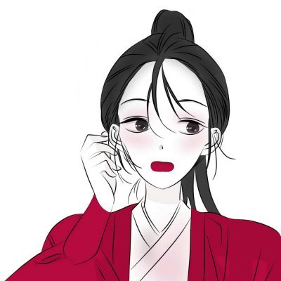 14张高清冷淡风漫画女生头像合集