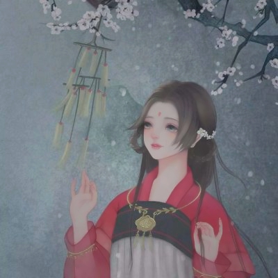 26张清透雅致的古风动漫女生头像合集