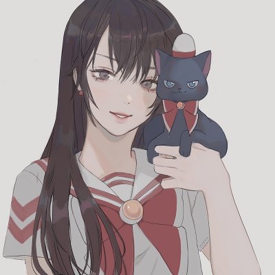 16张高清可爱少女卡通微信头像 快来挑一款当头像