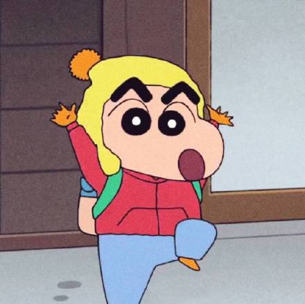 超实用！一组软萌蜡笔小新头像合集