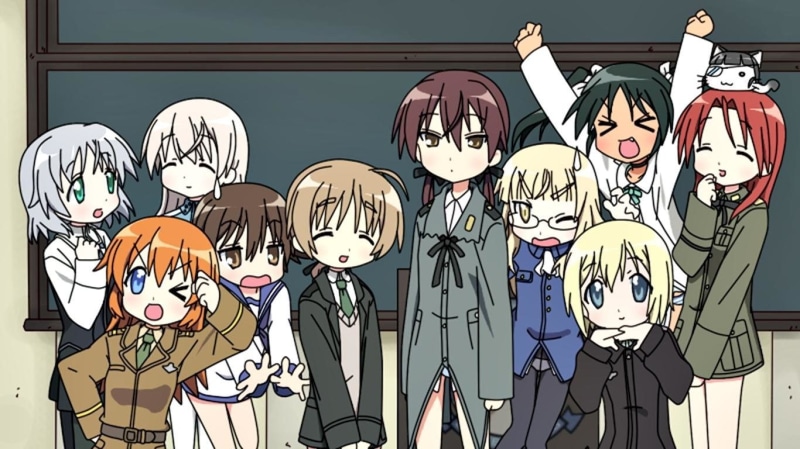 动漫壁纸 强袭魔女 720P高清壁纸