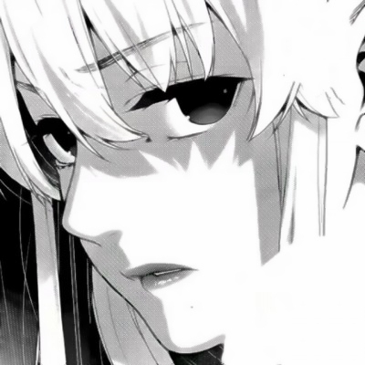 15张黑白动漫女生头像 高冷霸气又带丧感