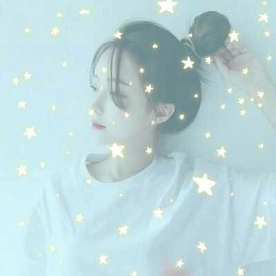 星星女生头像合集！34张高清唯美的星星系女头像分享