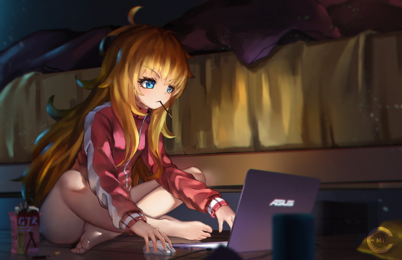 Pixiv插画壁纸合集 珈百璃的堕落绝美少女桌面壁纸