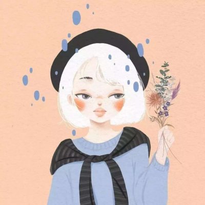 女生手绘卡通微信头像来啦！7张高清好看的精选图直接存
