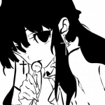 6张超飒黑白动漫女生头像，冷酷霸气感拉满