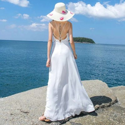 20张高清海边女生背影头像 适合当微信头像的氛围感美图