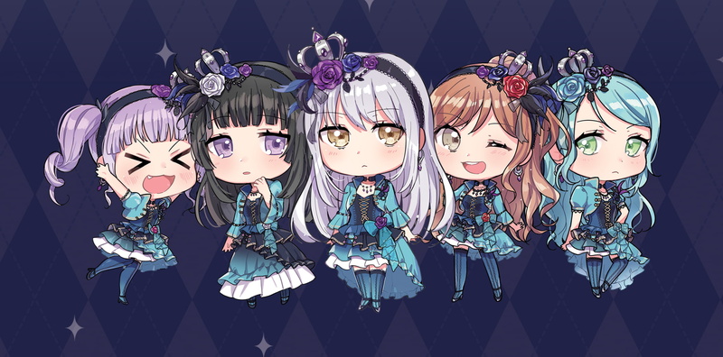 bangdream角色同人壁纸开售！冰川纱夜、宇田川亚子、凑友希那高清手办级画作
